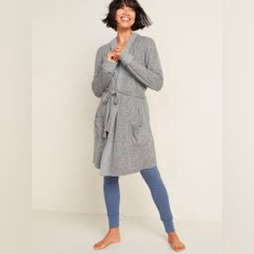 Old Navy Gray Women's Robe
